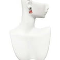 thumbnail image 2 of Delight Jewelry Resin Orange Fish - Two-tone Daisy Flower Post Earrings, 2 of 4
