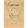 thumbnail image 5 of 3 piece set Zodiac necklace- Constellation, 5 of 5