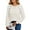 White, variant on UVN Blouses for Women Casual Long Sleeve Shirts Dressy Hollow Out Lace Button Tops Fall Lightweight Pullover