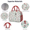 thumbnail image 4 of Womens Christmas Gift and Deer Pattern Lunch Box for Work,Insulated Lunch Bag for Women,Loncheras Para Mujer,Leakproof Adult Lunch Bag for Work,Beach,Travel,Picnic,Camping, 4 of 7