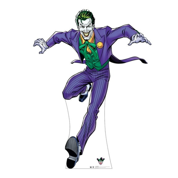 Advanced Graphics The Joker Cardboard Stand-Up, High Quality Print, 74x53 in