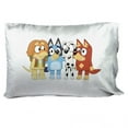 thumbnail image 4 of Jay Franco Sunny Side Up Bluey Blue Pillow Case, (2 Count), 4 of 6