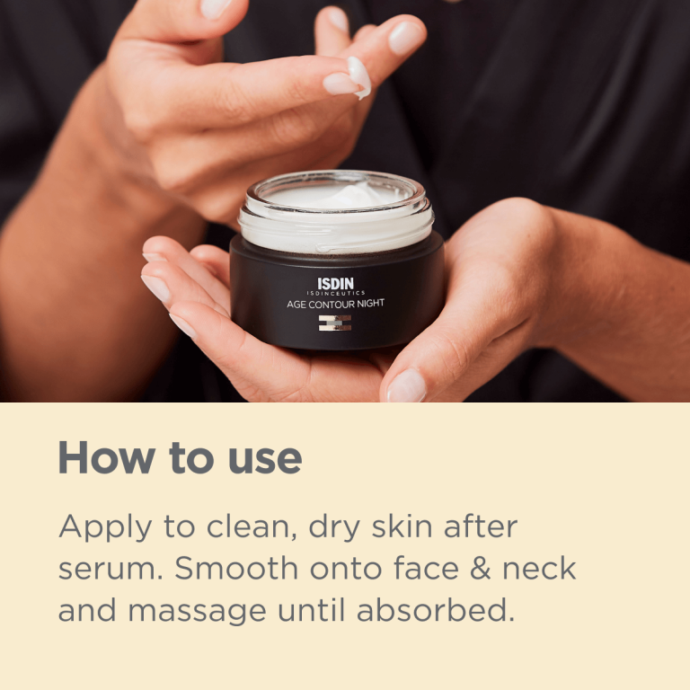 ISDIN Restorative Face and Neck Night Cream with Repair
