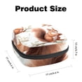 thumbnail image 2 of Squirrel Period Bag Sanitary Napkin Purse Small Coin Pouch Travel Waist Pouch Organizer Case 4.7x6.6x6.6 in Made of Velvet Cloth, Sponge, 2 of 6