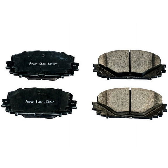 Front Brake Pad Set - Compatible with 2012 - 2018 Toyota Yaris 2013 2014 2015 2016 2017