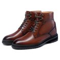 thumbnail image 3 of CMR CHAMARIPA Casual Men's Boots Height Increase Elevator Boots 3.15" Classical Cowhide Leather, 3 of 5