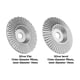 thumbnail image 2 of Fiudx Muelas Abrasivas de Acero Al Carbono, Desbaste y Modelado Rápidos, Cóncavas para Carpintería, Lijado Eficiente, Versátiles para Madera y Materiales No Metálicos, 98 Mm de Diámetro, 1 Unidad, 2 of 6