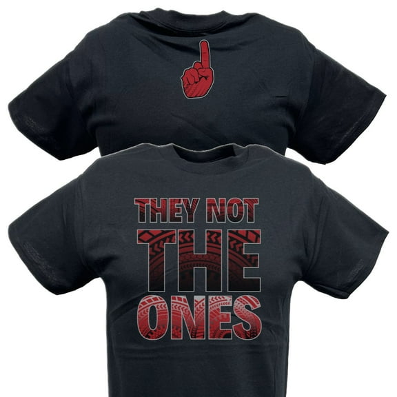 Jimmy Uso They Not The Ones Bloodline Black T-shirt