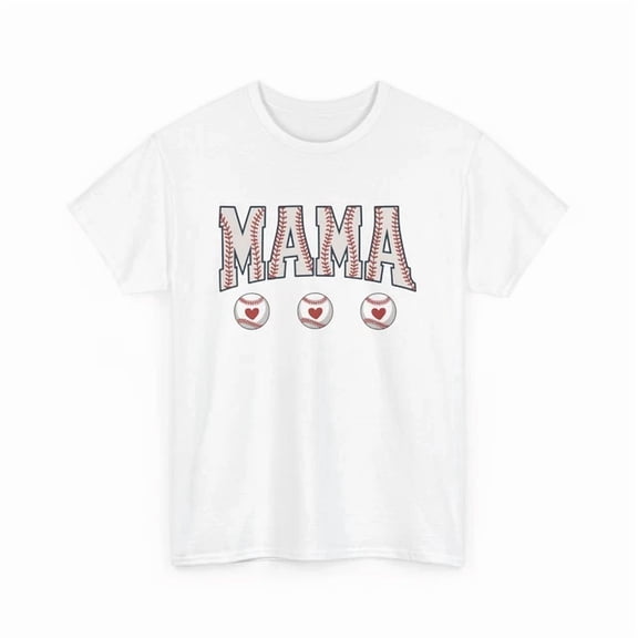 Baseball T-Shirt S-5XL, Baseball Fan Tee, Baseball Mama Shirt Birthday Gifts; For Men & Women
