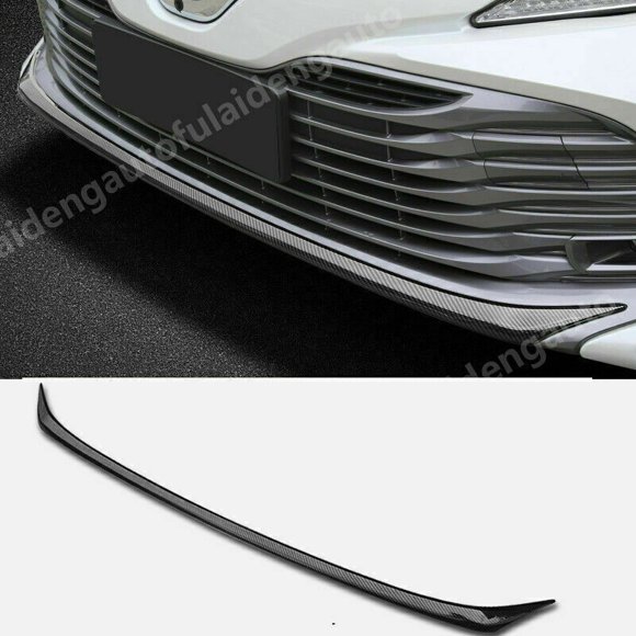 Front Lower Bumper Grille Carbon Cover Trim for Toyota for Camry XLE LE L 2018-2020