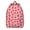 Red, variant on Rustic Farmhouse Floral School Backpack – Vintage Bloom Pattern Canvas Bookbag with Oxford Comfort and Secure Anti-theft Storage