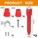 thumbnail image 3 of 2 Pcs Sink Wrench Tool,8 In1 Faucet Wrench Tool, 3 of 5