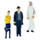 thumbnail image 4 of Figuras De Personas Modelo 1:64, Resina Para Micropaisaje, Ferrocarriles, Mesa De Arena, 3 Uds., 4 of 9