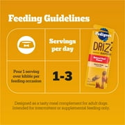 Pedigree Drizzlers Savory Sauce Multipack, 60g Twin Pouch, Pack of 6 (48 Pouches, 96 Servings)
