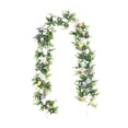thumbnail image 4 of Guirnalda artificial de Pascua, guirnalda verde con huevos de Pascua, guirnalda floral para B, 4 of 9