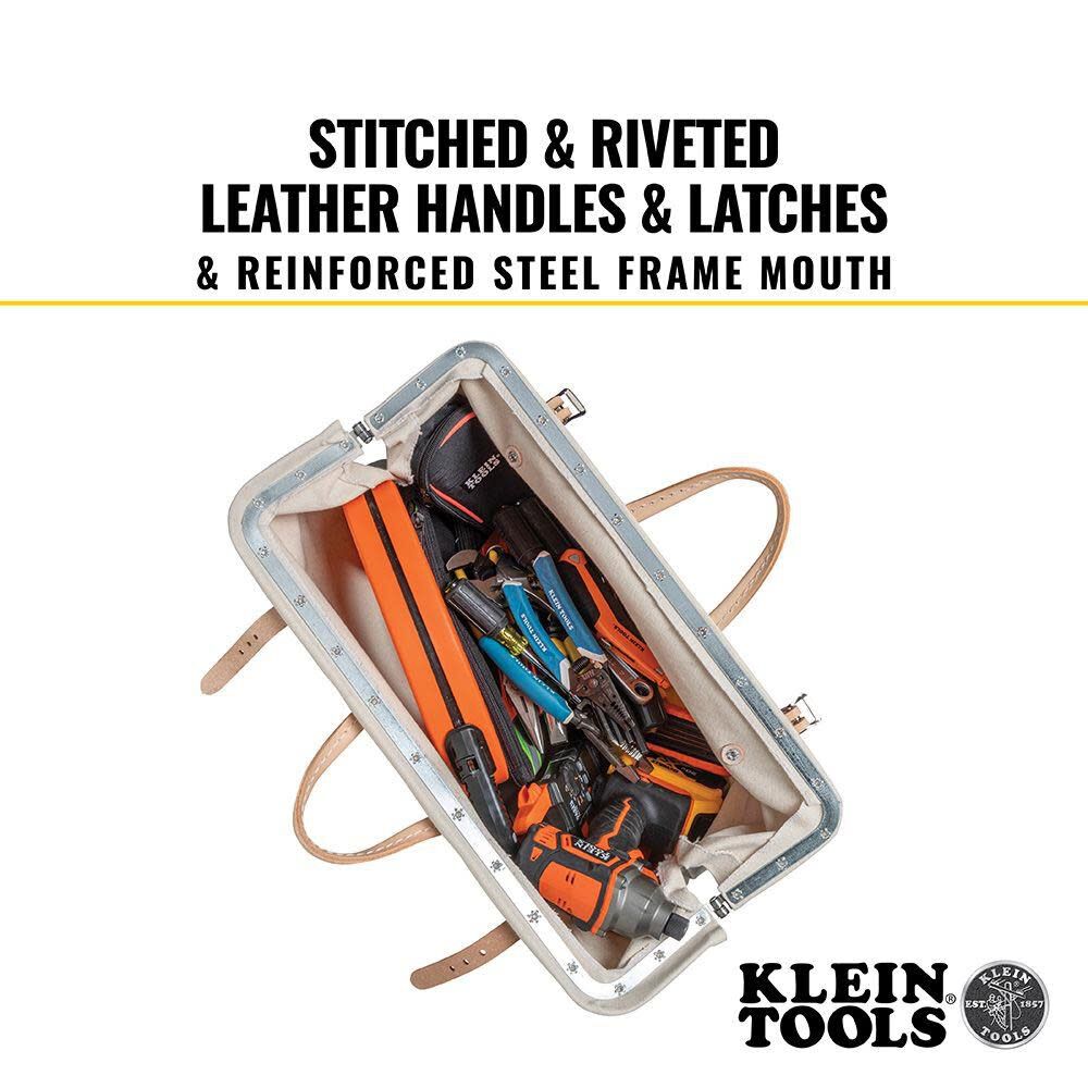 Klein Tools 20In Canvas Tool Bag
