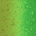 thumbnail image 1 of Ahgly Company Machine Washable Indoor Square Transitional Green Area Rugs, 8' Square, 1 of 7