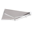 thumbnail image 6 of Awntech 20 Ft Destin Manual Heavy Duty Patio Retractable Awning with Protective Hood (240in x 10.38in x 120in), Gray, 6 of 8