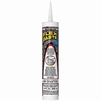 Pâte Caoutchoutée Super Épaisse, Blanche, Cartouche de 9 Oz -PFSWHTR10