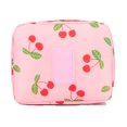 thumbnail image 1 of Bolsa de maquillaje Bolsas de cosméticos portátiles impermeables Cajas con cremallera de gran capacidad Bolsa multifuncional Suministros Almacenamiento y organización del hogar cereza grande Toystoory HA077423-09, 1 of 1