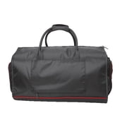Swisstech 2 in 1 Travel Duffel Weekender, Solid Black