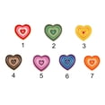 thumbnail image 2 of Fashion Friend Bag Gradient Clothes Backpack Lapel Pins Enamel Pin Lover Badge Heart Brooch 2, 2 of 8