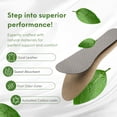 thumbnail image 4 of Zapato Insoles H HANDARTE vestido delgado de cuero sin calcetines para hombre, 4 of 6