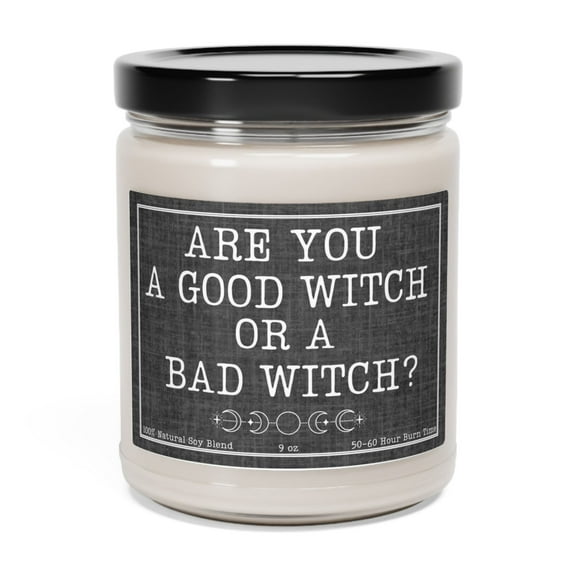 Witch Candle, Witchy Gift for Her, All Natural Soy Candle