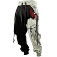 thumbnail image 2 of Pantalones de chándal de pierna ancha para hombre, pantalón largo con estampado 3D Y2k, chándal informal de Golf, Hip Hop, para exteriores, gimnasio, novedad, 2 of 5