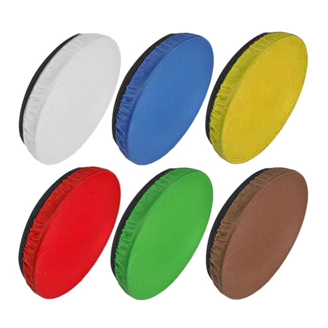 Miangastore 1set Round Flash Lamp Shade Diffuser Photography Softbox Cover Colors For Gentle Lighting Effects 6pcs