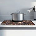 thumbnail image 2 of Renewold Stove Cover for Glass Stove Top Scratch Resistant Stove Top Cover Heat Resistant Mat Foldable Cooktop Cover Extra Kitchen Space, 29 x 21 Inch, Rooster Floral Colorful, 2 of 7