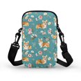 thumbnail image 2 of HELLHERO Midnight Galaxy Cat Double Zipper Travel Crossbody Purse Double Deck for Daily Commute or Casual Outings, 2 of 7