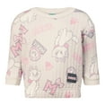 thumbnail image 2 of Disney Clothes Baby Girls Printed Fleece Sweatshirt and Pants Set – Minnie Mouse, Marie, Stitch, Pooh & Toy Story Outfit Set (12M–24M), 2 of 7