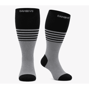 Cambivo Plus Size Compression Socks 2XL-4XL, 15-20 mmHg