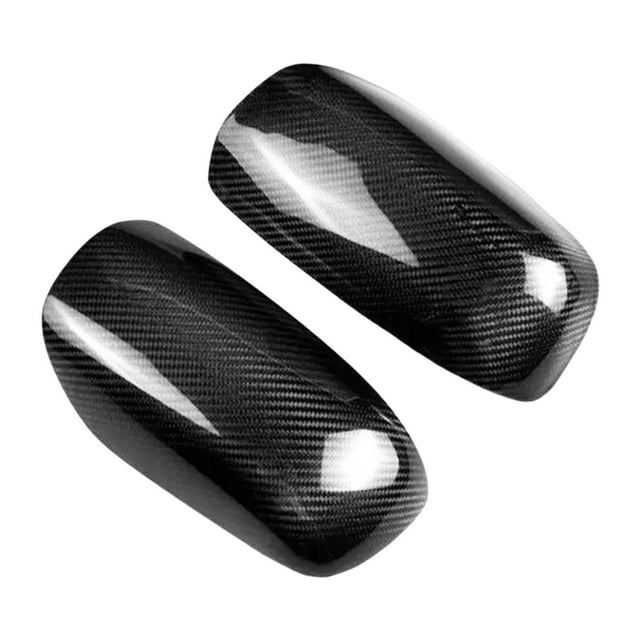 2 piezas de cubiertas de espejo retrovisor de fibra de carbono 91054FE010nn, carcasa de espejo retrovisor multiusos
