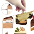 thumbnail image 6 of FORMRS Acrylic Clipboard with Low Profile Clip Standard A4 Letter Size, 12.5" x 9", White Cakes Pattern, 6 of 8