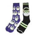 thumbnail image 1 of Star Wars The Mandalorian The Child Baby Yoda Pod Men's 2 Pack Crew Socks, 1 of 2
