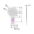 thumbnail image 5 of Flexible Small Size Stable Ultra-Thin Pressure Sensor, Thin Film Force For Signal Conversion Analog Industry Measurement, 5 of 5
