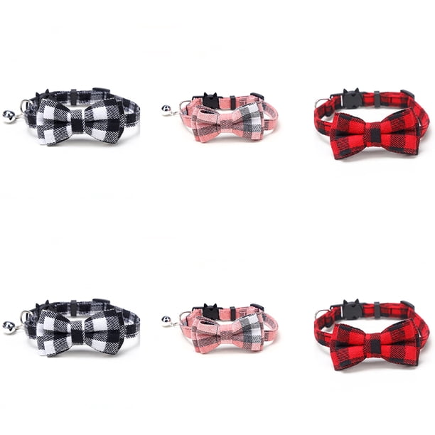 Collares para perros, collares para mascotas con collares de pajarita ajustables para perros, lazos para el cuello de mascotas Adepaton Correas y Collares para Perros