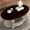 Antique White & Cherry, variant on Royard Oaktree Vintage Oval Coffee Table, Wood Centre Table with Open Shelf & Elegant Carvings