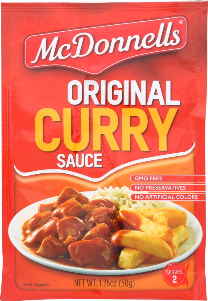 MCDONNELLS Curry Sauce Original, 1.76 oz