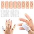 thumbnail image 2 of ZheElen 12Pcs Toe Separator Breathable Anti-Grinding Foot Care Tools Case Covers 1Set, 2 of 6