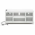 thumbnail image 6 of Furinno FARMHOUSE TV Stand w/ Charging 3-Tier Console for TVs up to 55" White, 6 of 6