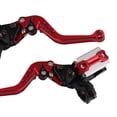 thumbnail image 3 of Palancas de depósito de cilindro maestro de embrague de freno de motocicleta de 2 piezas aptas para rojo Cola embrague hidráulico, 3 of 4