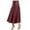 Red#342, variant on Wowcloth Womens Long Faux Leather Skirt Bodycon High Waist Slim Pencil Midi Skirt