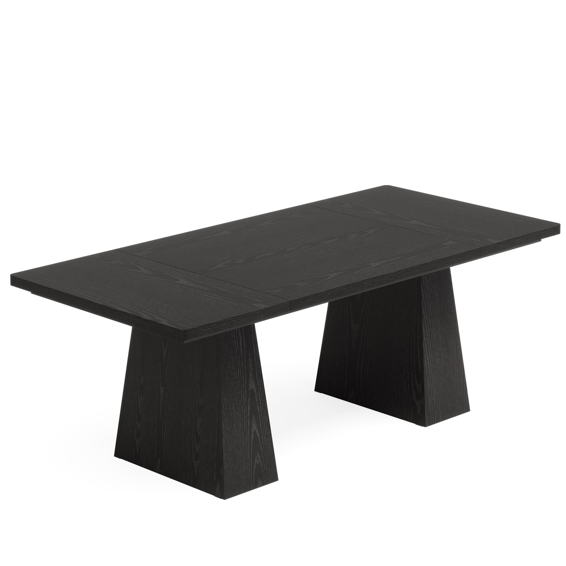 Fnova 63" Executive Desk, Dining Table for 6 People, Modern Farmhouse Wooden Kitchen Table, Large Office Computer Desk for Home Office (Chairs Not Included)