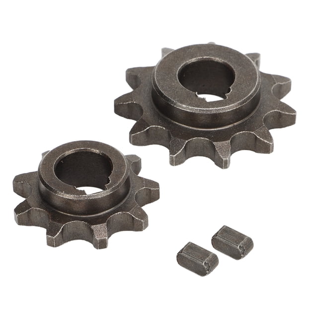 Kit de engranajes de Motor delantero y trasero Bling Bling Acero al carbono 9 dientes 11 dientes para cadena 06B