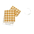 thumbnail image 2 of Boovnll Table Runner, Linen Orange Checkered Table Flag, Minimalist Style Home Decor, Restaurant Decor, Tablecloth, Mat, Tablecloth, Tea Flag, Table Runners, Table Decor, Coffee Table Decor, 2 of 2