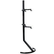 BIKE RACK ,2-Bike Garage Wall Indoor Bicycle Storage Rack Stand 2 Bikes Floor Bike Stand, Bike Parking Rack Garage Bike Storage Stand Indoor/Outdoor 22-28" Wheel Stand, Max. Tire Width 2.15"
