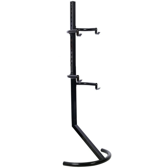BIKE RACK ,2-Bike Garage Wall Indoor Bicycle Storage Rack Stand 2 Bikes Floor Bike Stand, Bike Parking Rack Garage Bike Storage Stand Indoor/Outdoor 22-28" Wheel Stand, Max. Tire Width 2.15"